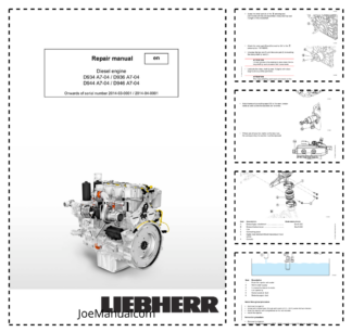 Liebherr D934 D936 D944 D946 A7-04 Engine Repair Manual SN 214-03-0001 to 2014-04-0001
