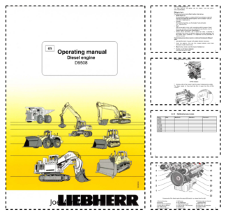 Liebherr D9508 Engine Operators Manual SN 2011140001