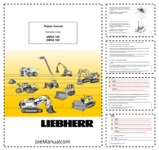 Liebherr DMVA 108 165 Hydraulic Motor Repair Manual