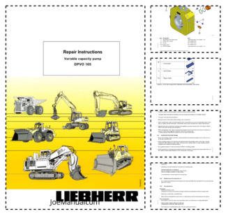 Liebherr DPVO 165 Variable Capacity Pump Repair Manual
