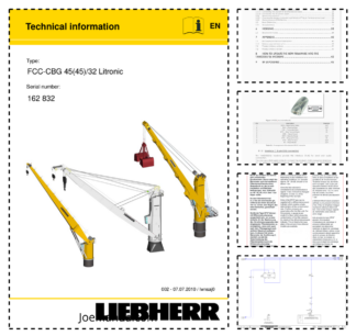 Liebherr FCC-CBG 45(45) 32 Litronic Crane Operators Manual Technical Information