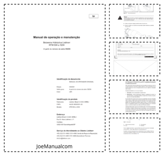 Liebherr HTM 504 1204 Concrete Mixer Truck Operators Manual PT