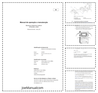 Liebherr HTM 504 1204 Concrete Mixing Truck Operators Manual PT