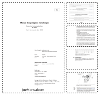 Liebherr HTM 804 Conrete Mixer Truck Operators Manual SN 08070
