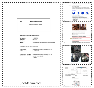 Liebherr L538 1493 Wheel Loader Service Manual ES