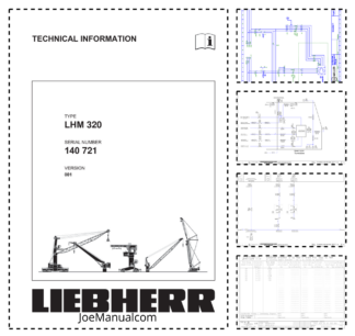 Liebherr LHM 320 Crane Service Training Manual SN 140721