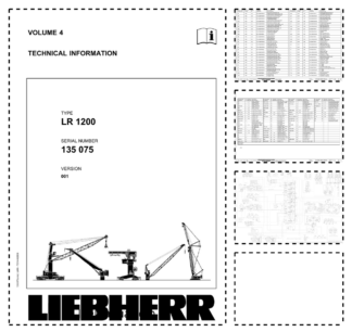 Liebherr LR 1200 Crane Service Training Manual Vol 4