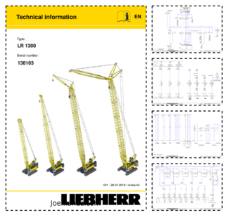 Liebherr LR 13000 Crane Service Training Manual SN 138103