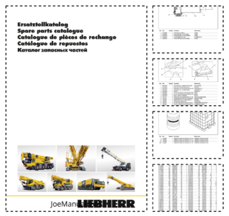 Liebherr LTC 1045 3.1 Crane Parts Catalog SN 56427