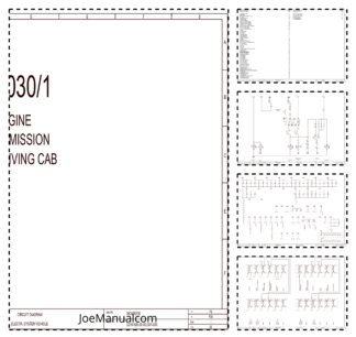 Liebherr LTM 1030-1 Crane Electrical Schematics Service Manual