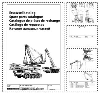 Liebherr LTM 1060-2 005 Crane Parts Catalog SN 057429