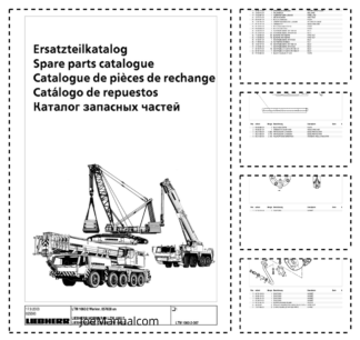 Liebherr LTM 1060-2 Crane Parts Catalog SN 57638