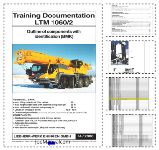 Liebherr LTM 1060-2 Crane Service Training Manual