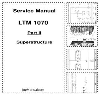 Liebherr LTM 1070 Crane Service Manual Part II