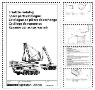 Liebherr LTM 1095 5.1 Crane Parts Catalog SN 62543