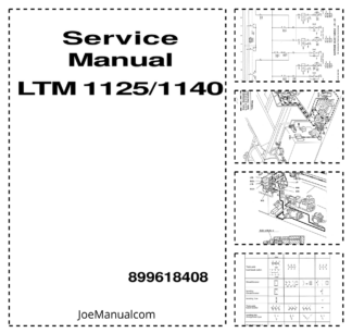 Liebherr LTM 1125 1140 Crane Service Manual