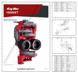 LogMax 10000XT Processing Head Parts Catalog SN 110117 and UP