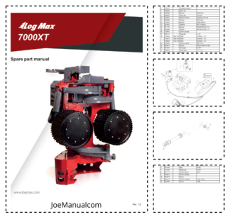 LogMax 7000XT Processing Head Parts Catalog SN 270240- 370243- and UP