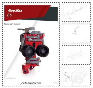 LogMax E6 Processing Head Parts Catalog SN 260152 and UP