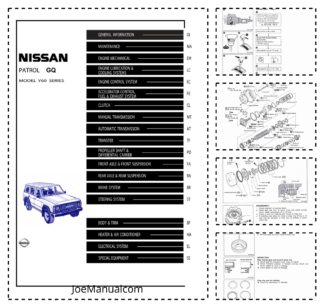 Nissan Patrol GQ Y60 Full Service and Repair Manual