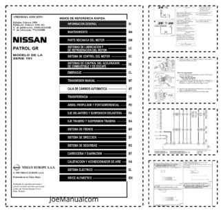 Nissan Patrol GR Y61 Full Service and Repair Manual ES