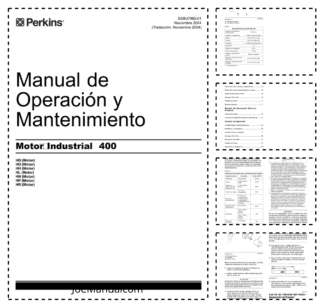 Perkins 400D Engine Operators Manual ES