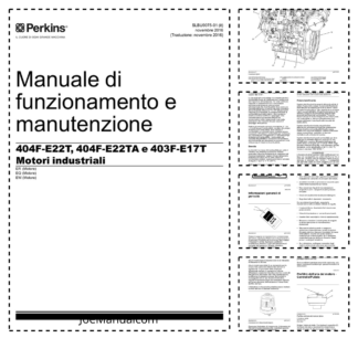 Perkins 404F-E22T 404F-E22TA 403-E17T Engines Operation and Maintenance Manual IT