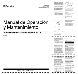 Perkins 854F-E34T Engines Operation and Maintenance Manual ES