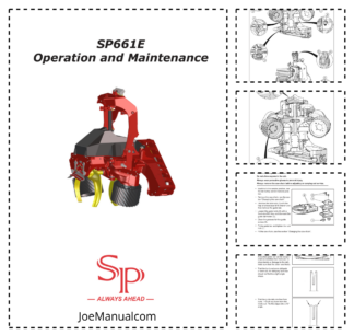 SP SP661E Processing Head Operation and Maintenance Manual