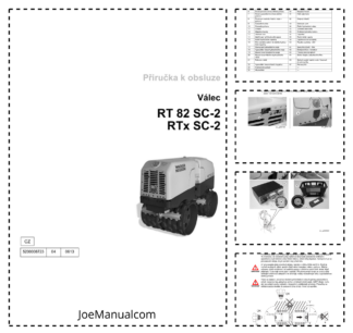 Wacker Neuson R 82 SC-2 RTx SC-2 Roller Operators Manual v04 CZ