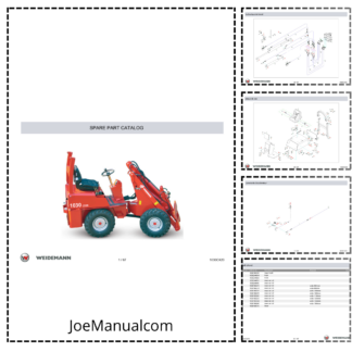 Weidemann 1030CX20 Wheel Loader Parts Catalog EN