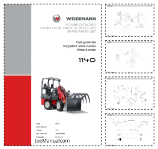 Weidemann 1140 Wheel Loader Parts Catalog v1.0 IT ES EN