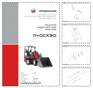 Weidemann 1140CX30 Wheel Loader Parts Catalog v1.0 IT ES EN
