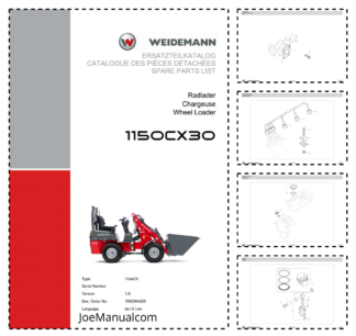 Weidemann 1150CX30 Wheel Loader Parts Catalog v1.0 DE FR EN
