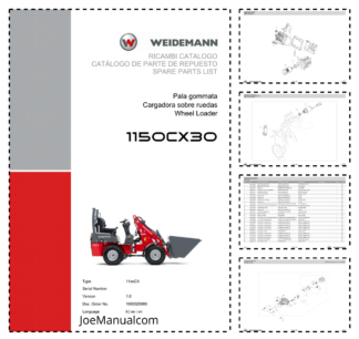 Weidemann 1150CX30 Wheel Loader Parts Catalog v1.0 IT ES EN