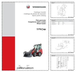 Weidemann 1190e Wheel Loader Parts Catalog v1.0 IT ES EN