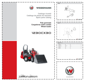 Weidemann 1230CX30 Wheel Loader Parts Catalog v1.0 IT ES EN
