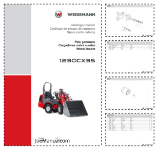 Weidemann 1230CX35 Wheel Loader Parts Catalog v1.0 IT ES EN