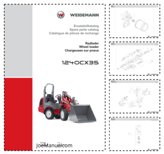 Weidemann 1240CX35 Wheel Loader Parts Catalog v1.0 DE EN FR
