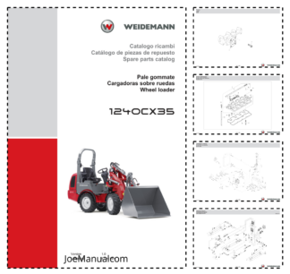 Weidemann 1240CX35 Wheel Loader Parts Catalog v1.0 IT ES EN