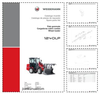 Weidemann 1240LP Wheel Loader Parts Catalog v1.0 SN 3040067- IT ES EN