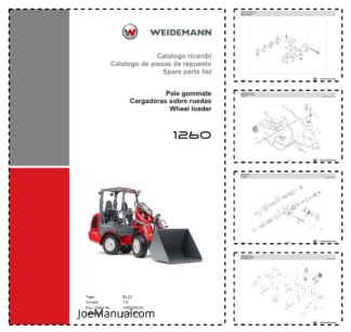 Weidemann 1260 Wheel Loader Parts Catalog v1.0 IT ES EN
