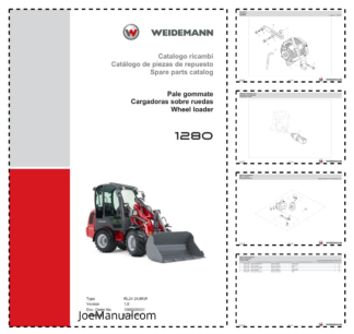 Weidemann 1280 Wheel Loader Parts Catalog v1.0 IT ES EN