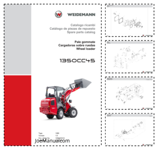 Weidemann 1350CC45 Wheel Loader Parts Catalog v1.0 IT ES EN 10000326033