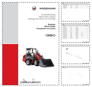 Weidemann 1380 Wheel Loader Parts Catalog v1.0 DE EN FR