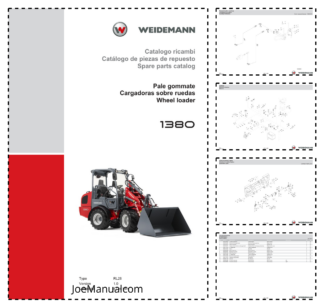 Weidemann 1380 Wheel Loader Parts Catalog v1.0 IT ES EN