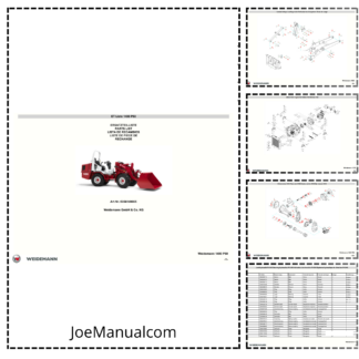 Weidemann 1490 D50 Wheel Loader Parts Catalog