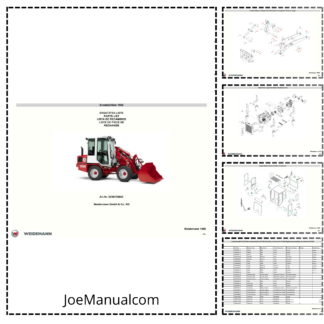 Weidemann 1506 Wheel Loader Parts Catalog