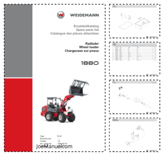 Weidemann 1880 Wheel Loader Parts Catalog v1.0 DE EN FR