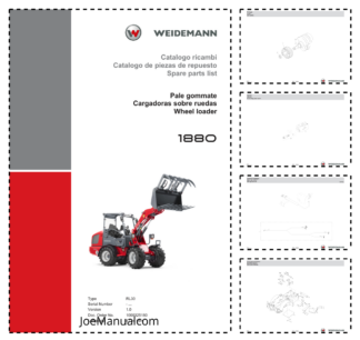 Weidemann 1880 Wheel Loader Parts Catalog v1.0 IT ES EN